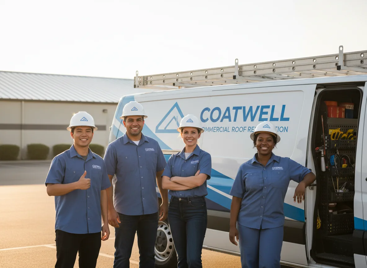 Commercial roof coating company in Waunakee, WI